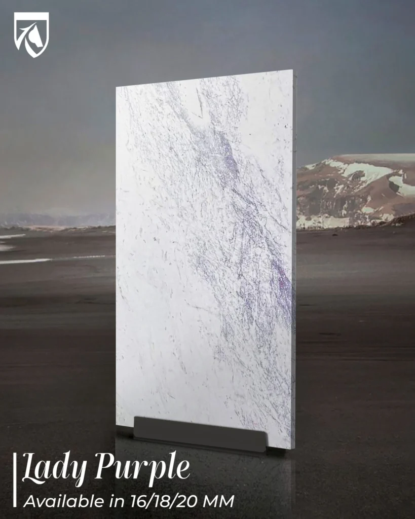 lady purple white marble in hyderabad