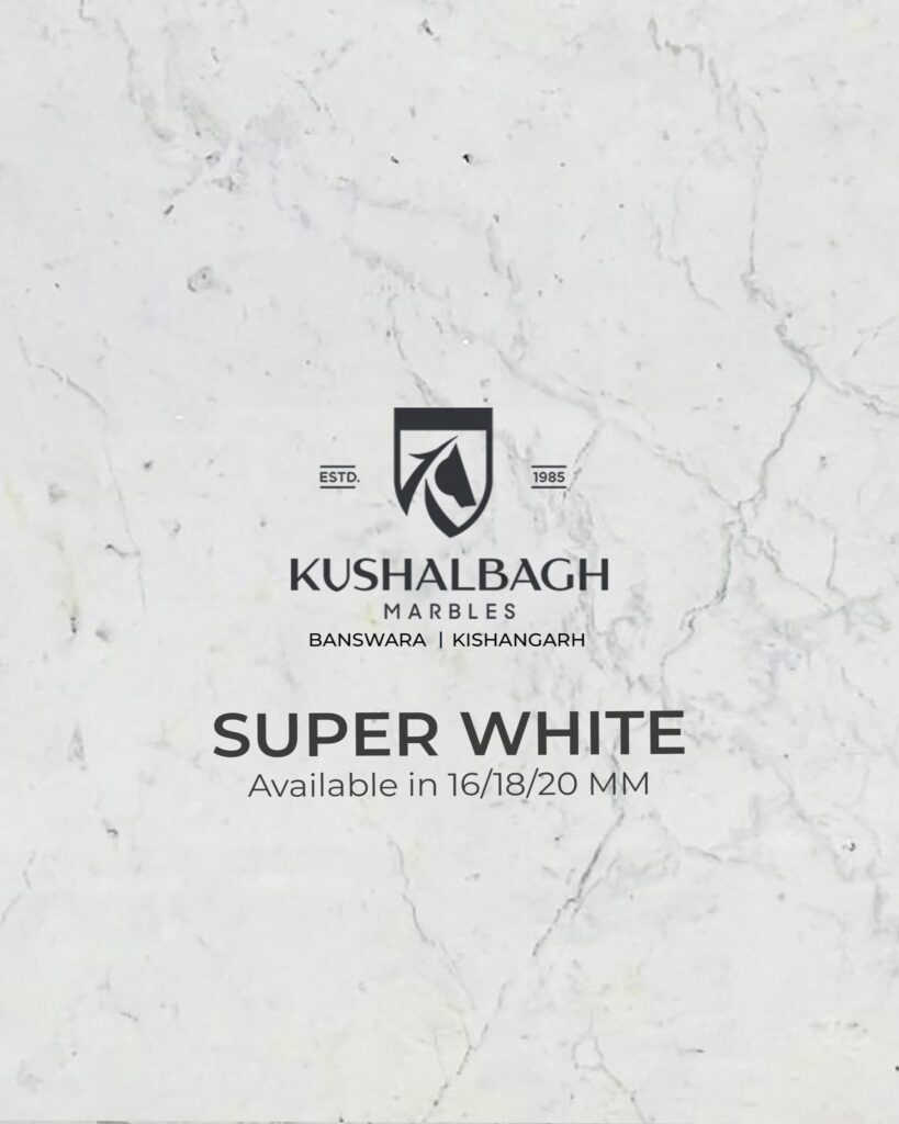 super white marble