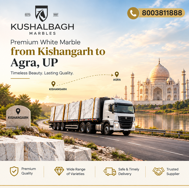 white marble dealers in Agra