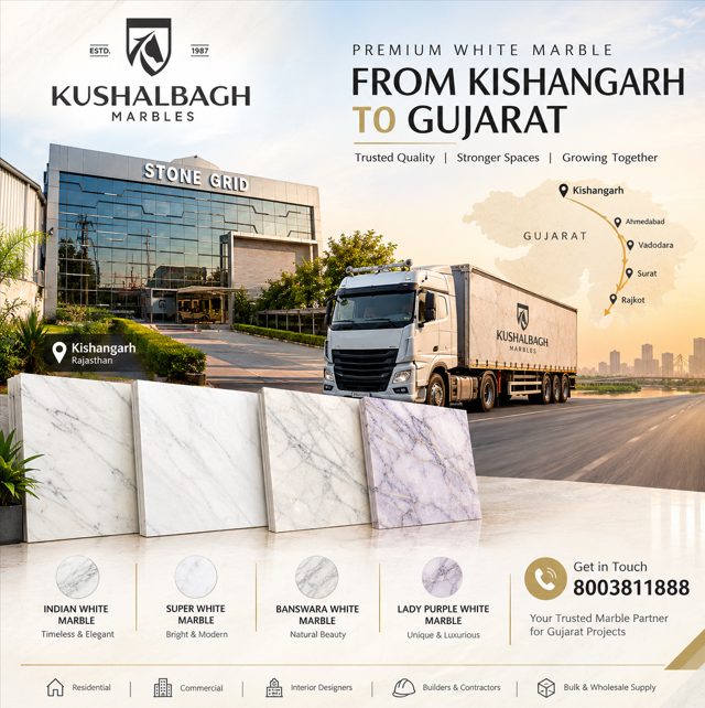white marble in gujarart
